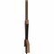 Ekena Millwork Davenport Timber Gable Bracket, Western Red Cedar, 108"W x 31 1/2"H x 1 1/2"D x 3 1/2"F, 7/12 Pitch GBW108X31X0204DAV00SWR - alternate 3